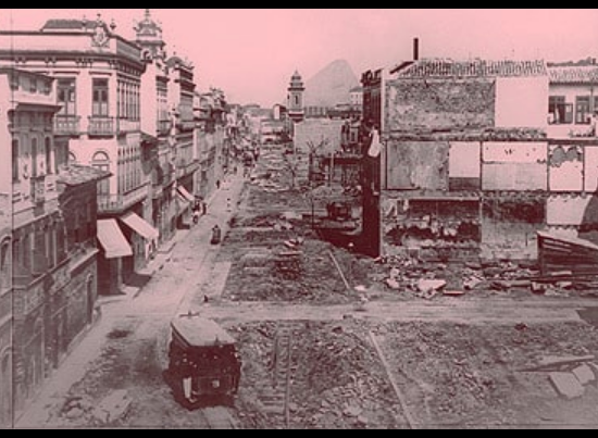 Centro do RJ por Augusto Malta, 1906. Arquivo Nacional